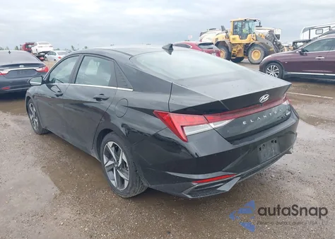 2021 Hyundai Elantra Limited из США, поврежденный, VIN KMHLP4AG1MU197413